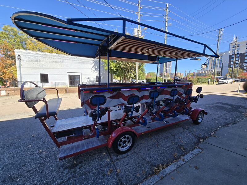 2017 CyclePub party bike, Lady Liberty photo 3