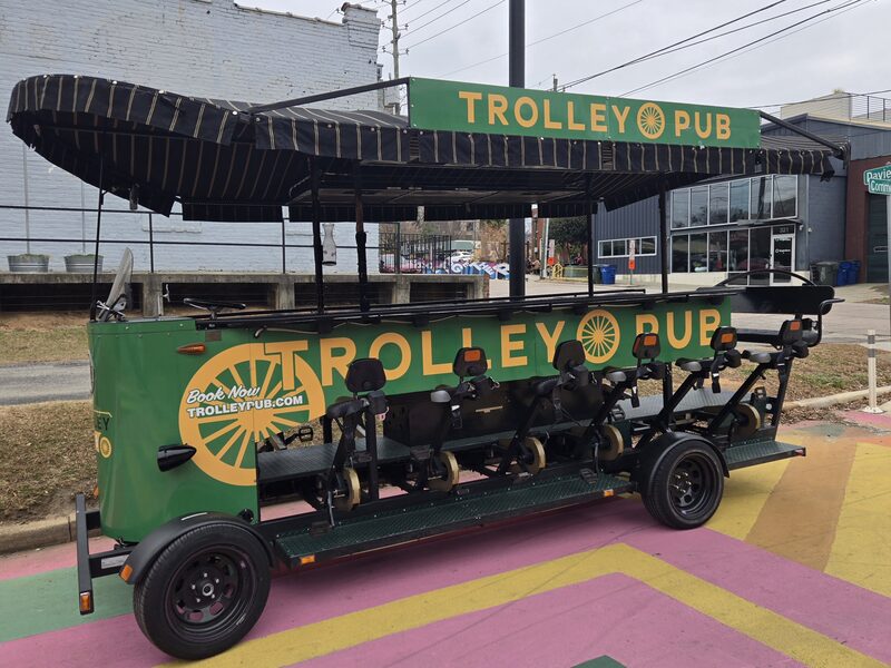 2016 CyclePub party bike, Stanley Steamer